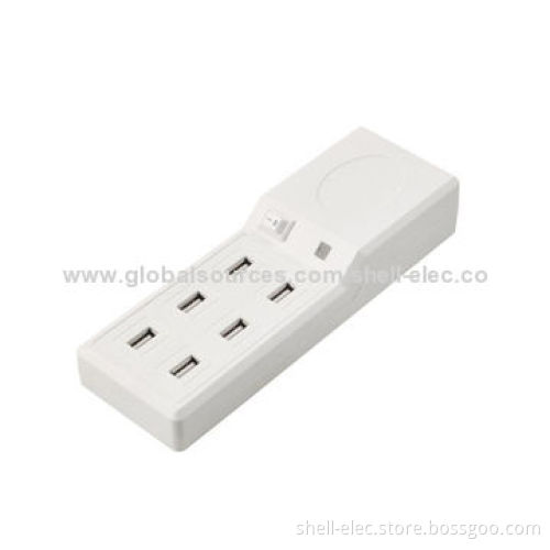 6 USB charger for all device up to 5V, 10A output
